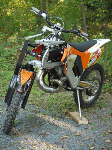 2 wheel drive dirt bike